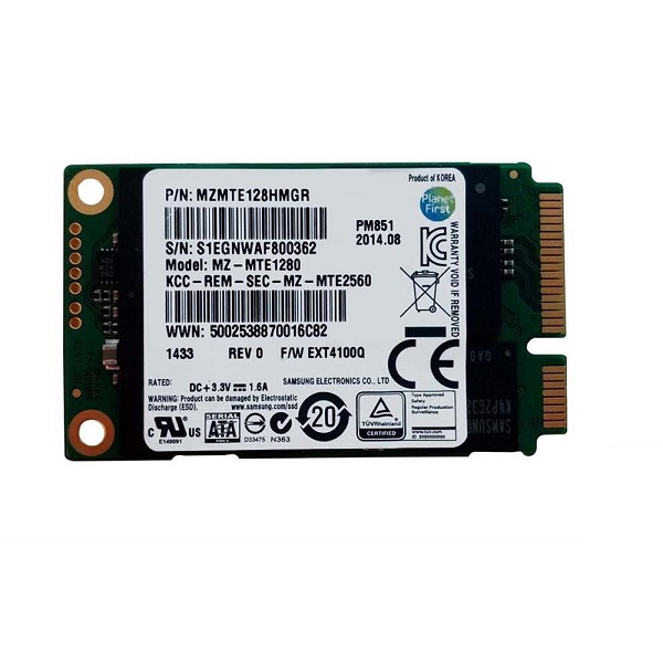 Ổ Cứng SSD PM851 mSATA 128gb - Hàng Nhập Khẩu