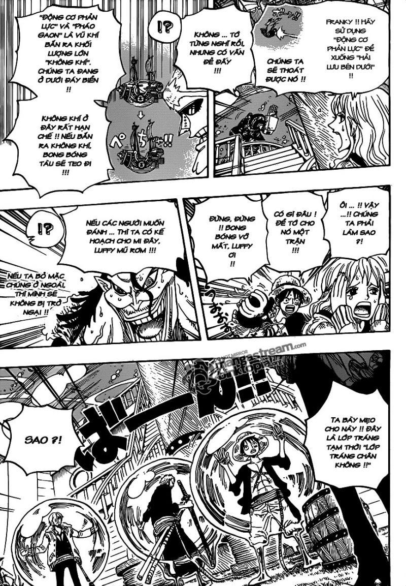 đảo hải tặc - one piece chapter 605 7