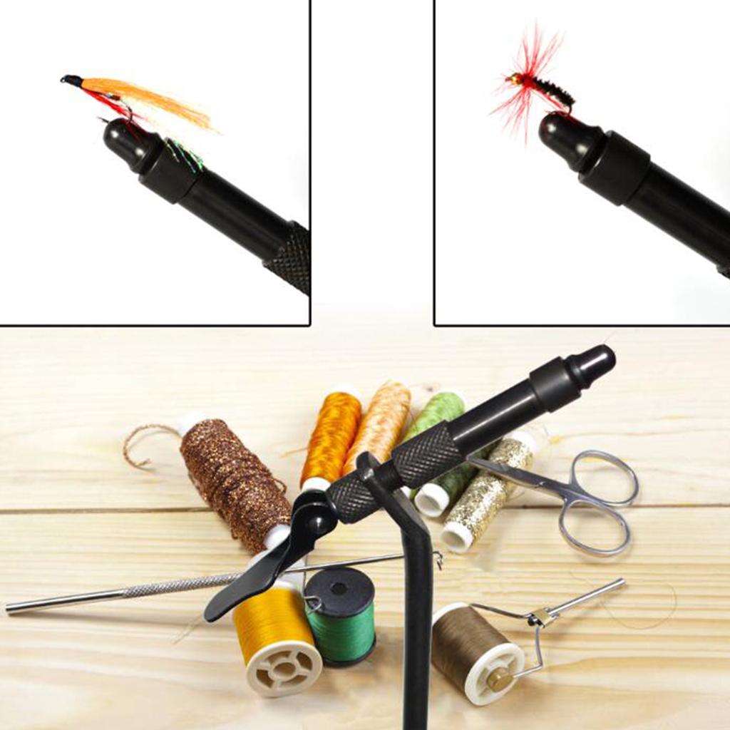 Fly Tying Vise Flies Tying Tool Adjustable Clamp Lure Making Fly Hook Tool