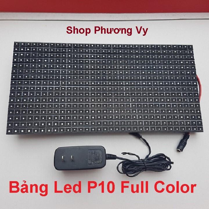 Đồng hồ Led Matrix, Led P10 Full Color đa sắc màu siêu đẹp