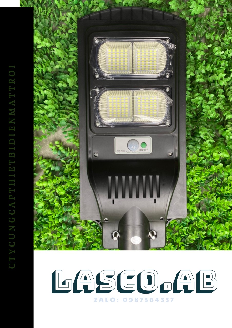ĐÈN ĐƯỜNG CẢM BIẾN NĂNG LƯỢNG 100W