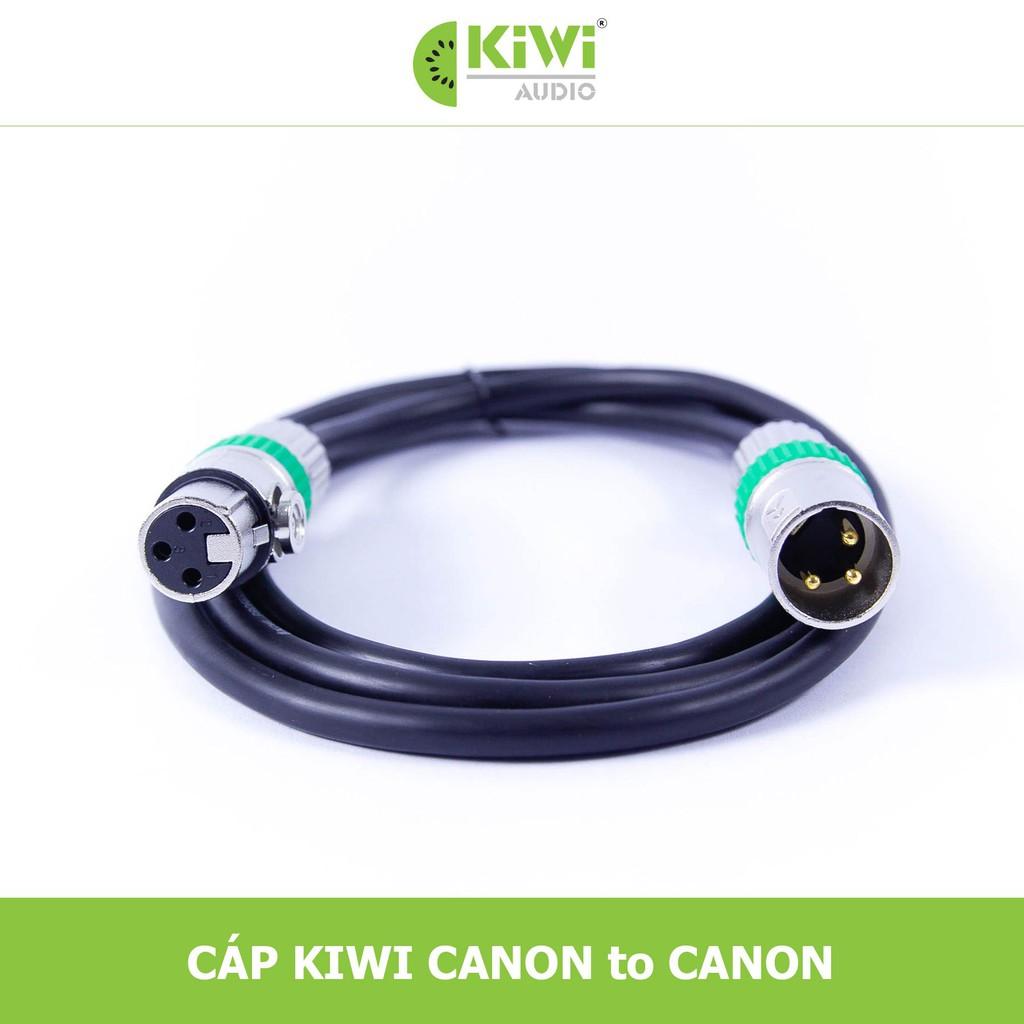 DÂY CANON ĐỰC CÁI CAO CẤP BẰNG ĐỒNG DÀI 1,5M CHÍNH HÃNG KIWI