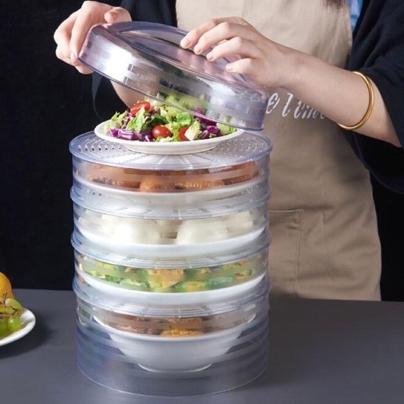 LỒNG BÀN TRONG SUỐT CAO CẤP ĐỰNG THỨC ĂN
