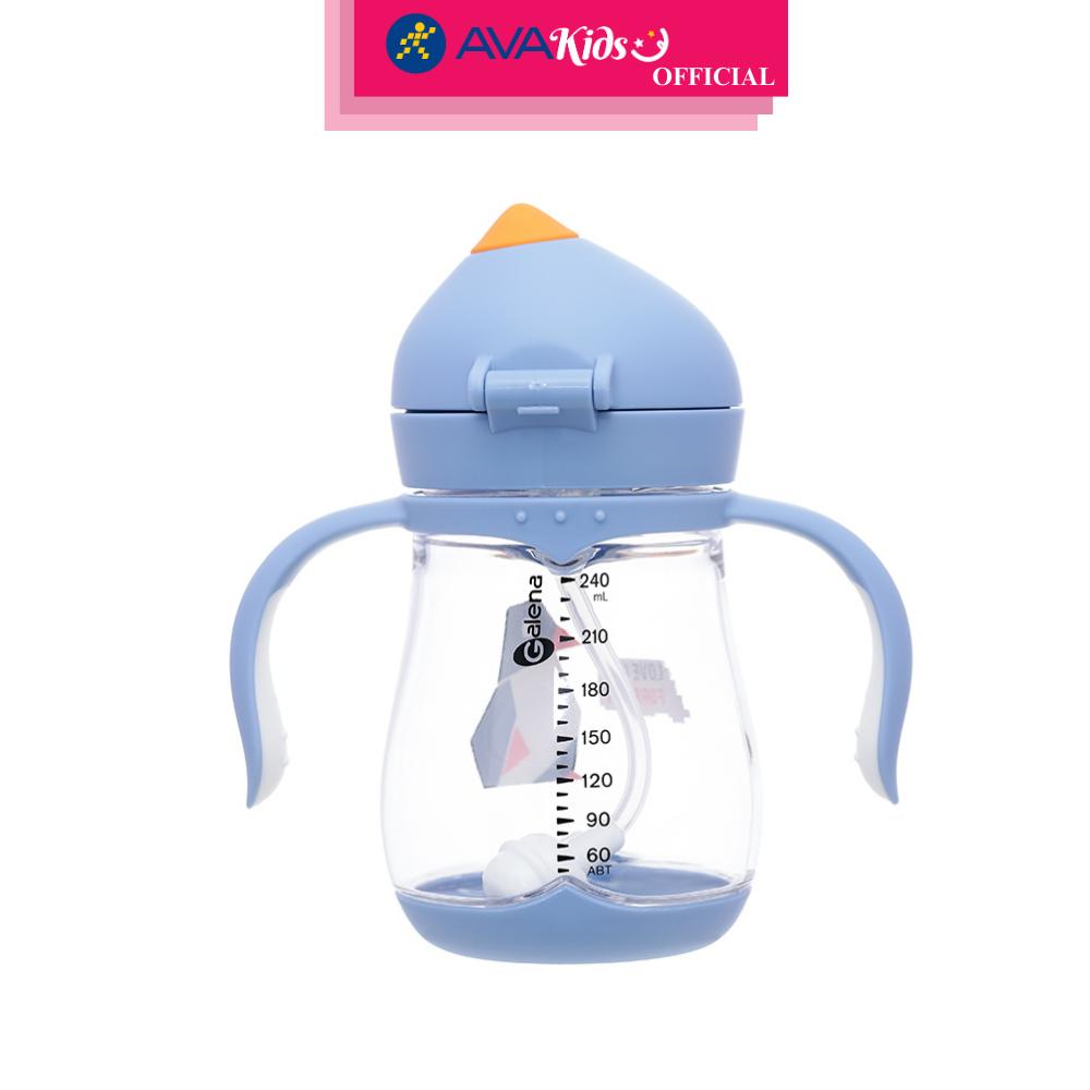 Bình tập uống nhựa tritan Galena GA-B05 240 ml - Màu ngẫu nhiên - Hàng Chính Hãng