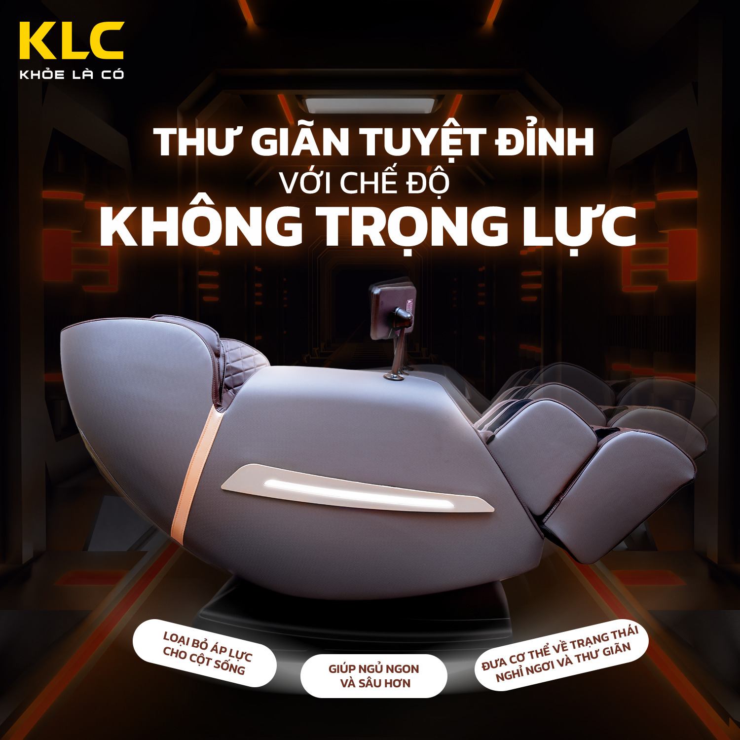 Ghế massage toàn thân KLC K2266S