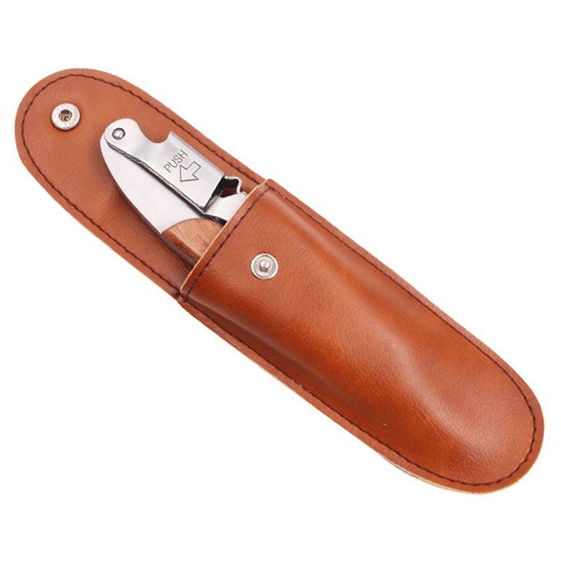 Dụng Cụ Khui Inox Đa Năng Tay Cầm Cán Gỗ