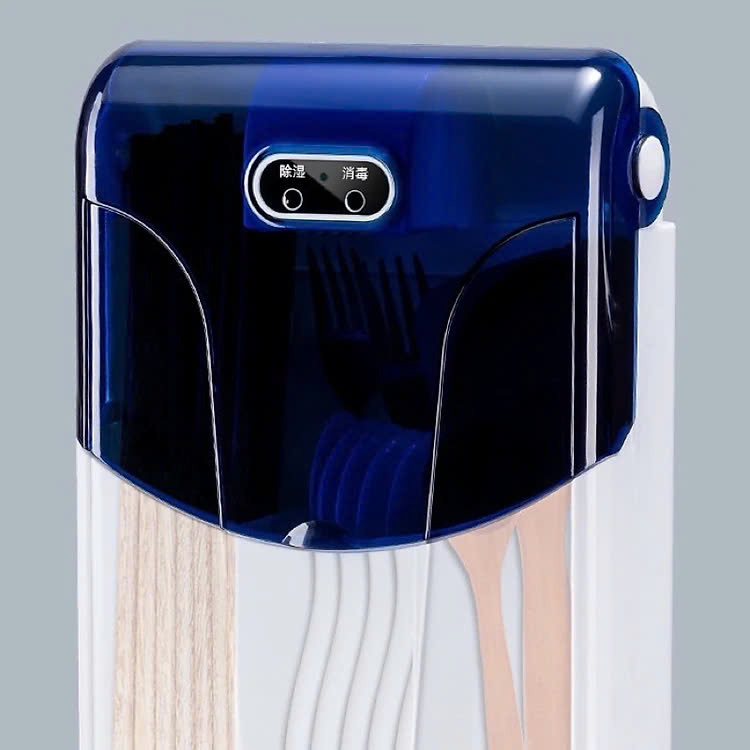 Hộp Đựng Đũa Thìa Dán Tường Bốn Ngăn Tiện Dụng Có Nắp Đậy, Dán Tường Siêu Chắc Chắn - Hàng Việt Nam - Giao Mầu Ngẫu Nhiên