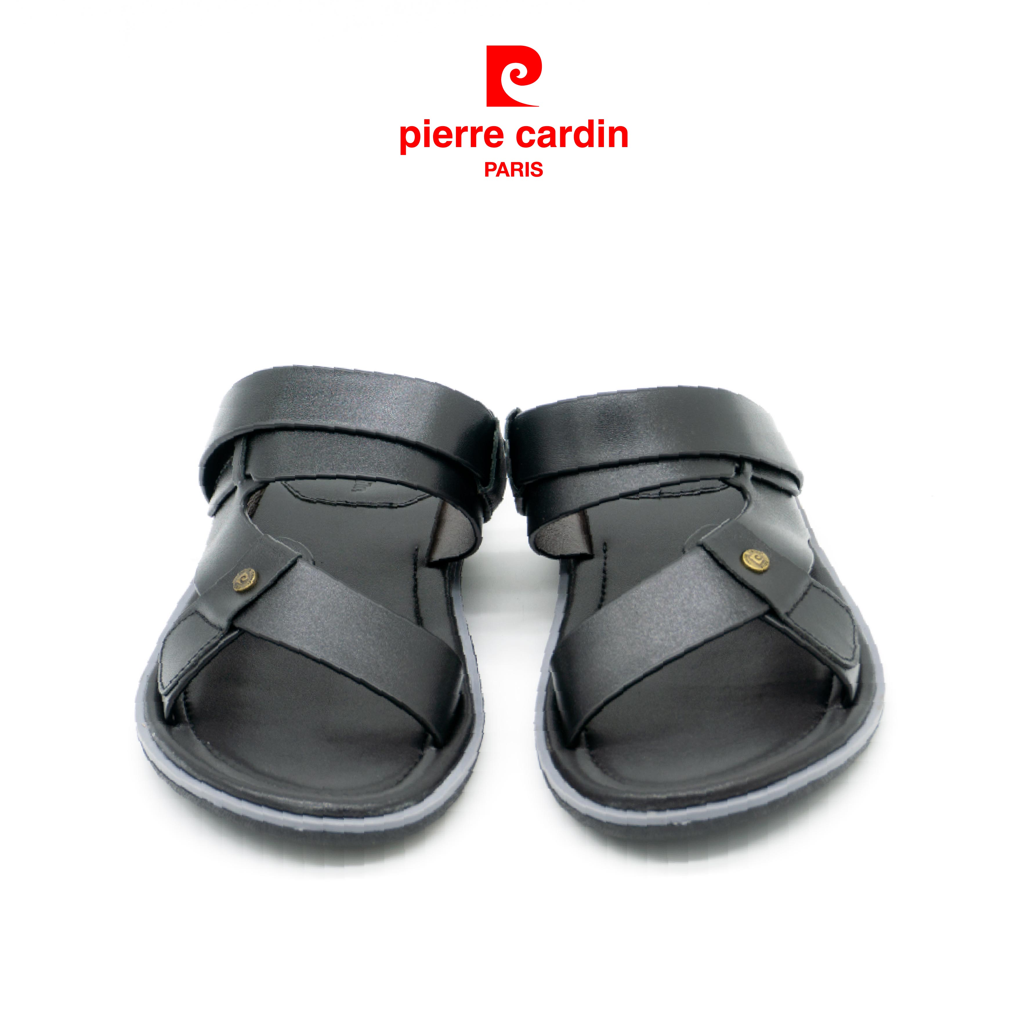 Sandal nam cao cấp Pierre Cardin - PCMFWL 127 màu đen