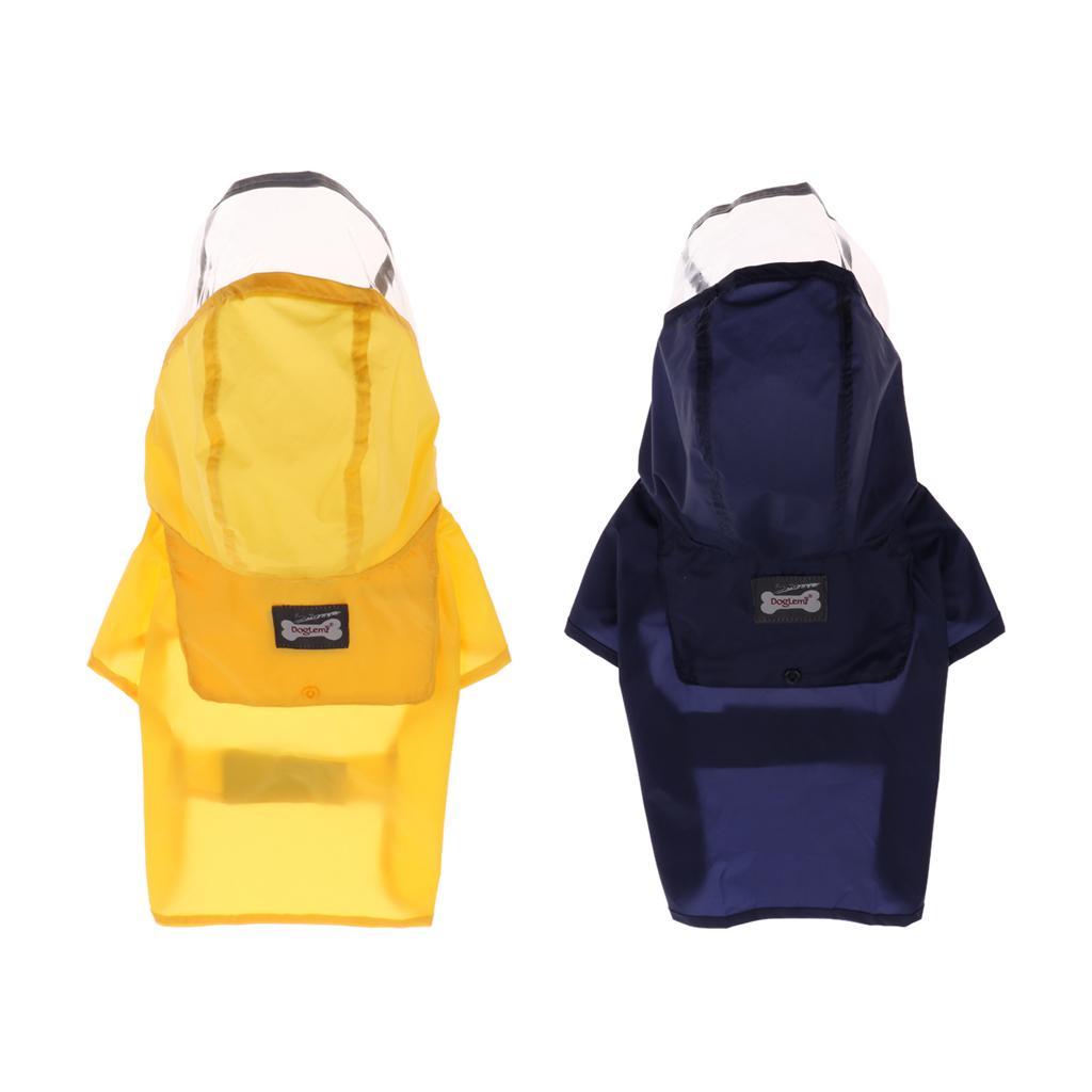 Dog Pet Waterproof Reflective Raincoat Keep pets