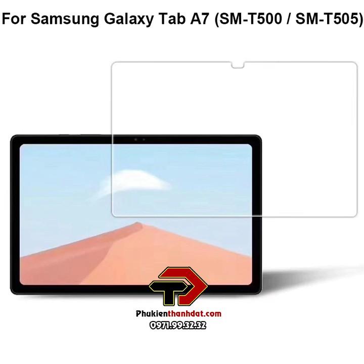 Tấm dán kính cường lực dành cho SamSung Galaxy Tab A7 10.4 2020 T500, Tab A7 Lite T225