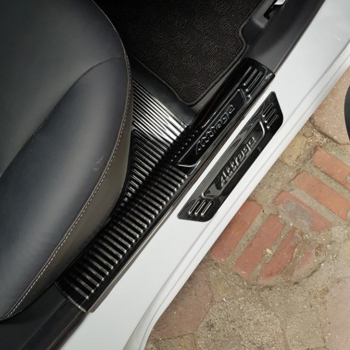 Ốp Bậc - Trong Ngoài Titan Xe Mitsu Attrage 2018 2019 2020 2021