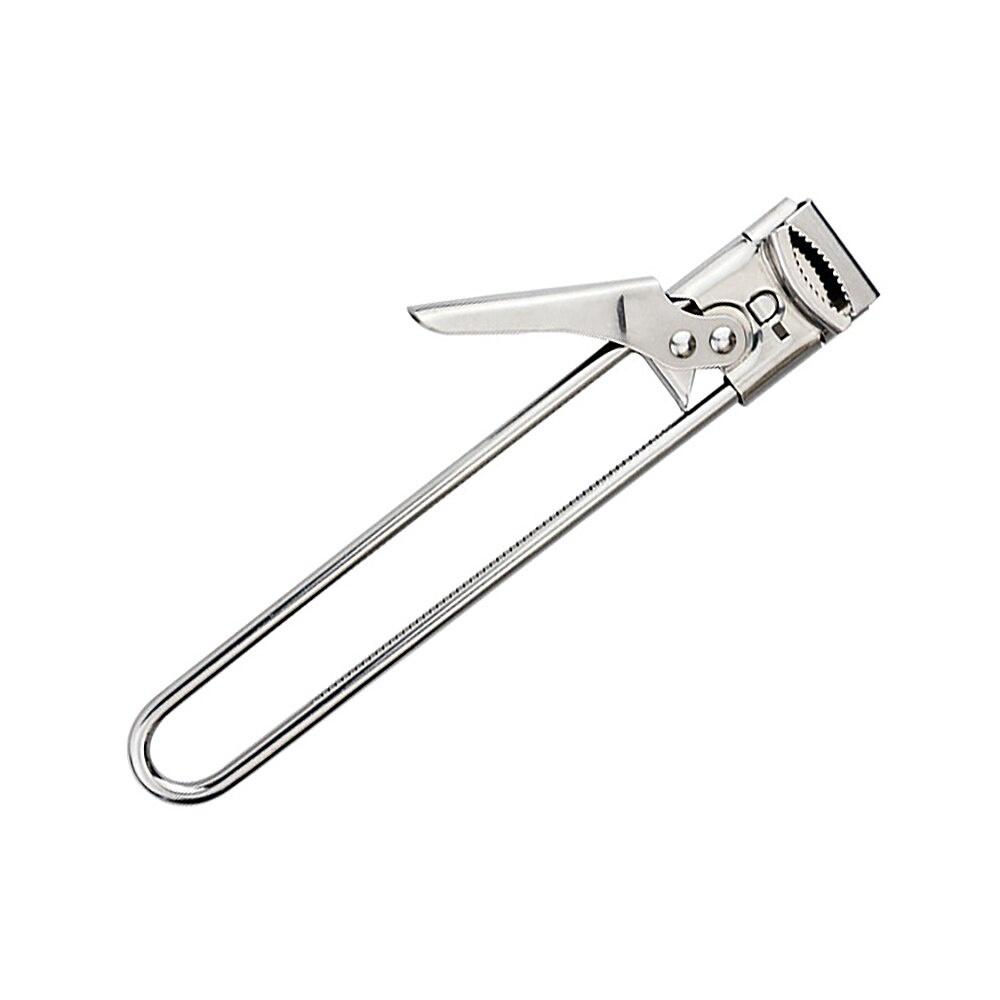 Durable Stainless Steel Adjustable Can Opener Multifunctional Side Cut Manual Jar Bottle Opener Hand Manual Kitchen Bar Tool AA