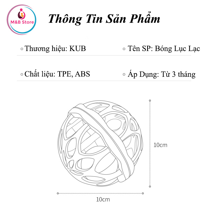 Đồ Chơi Bóng Lục Lạc - KUB