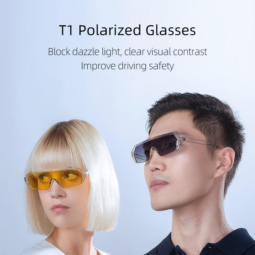 Kính mát phân cực Xiaomi Youpin Qukan T1 thời trang vintage cho nam