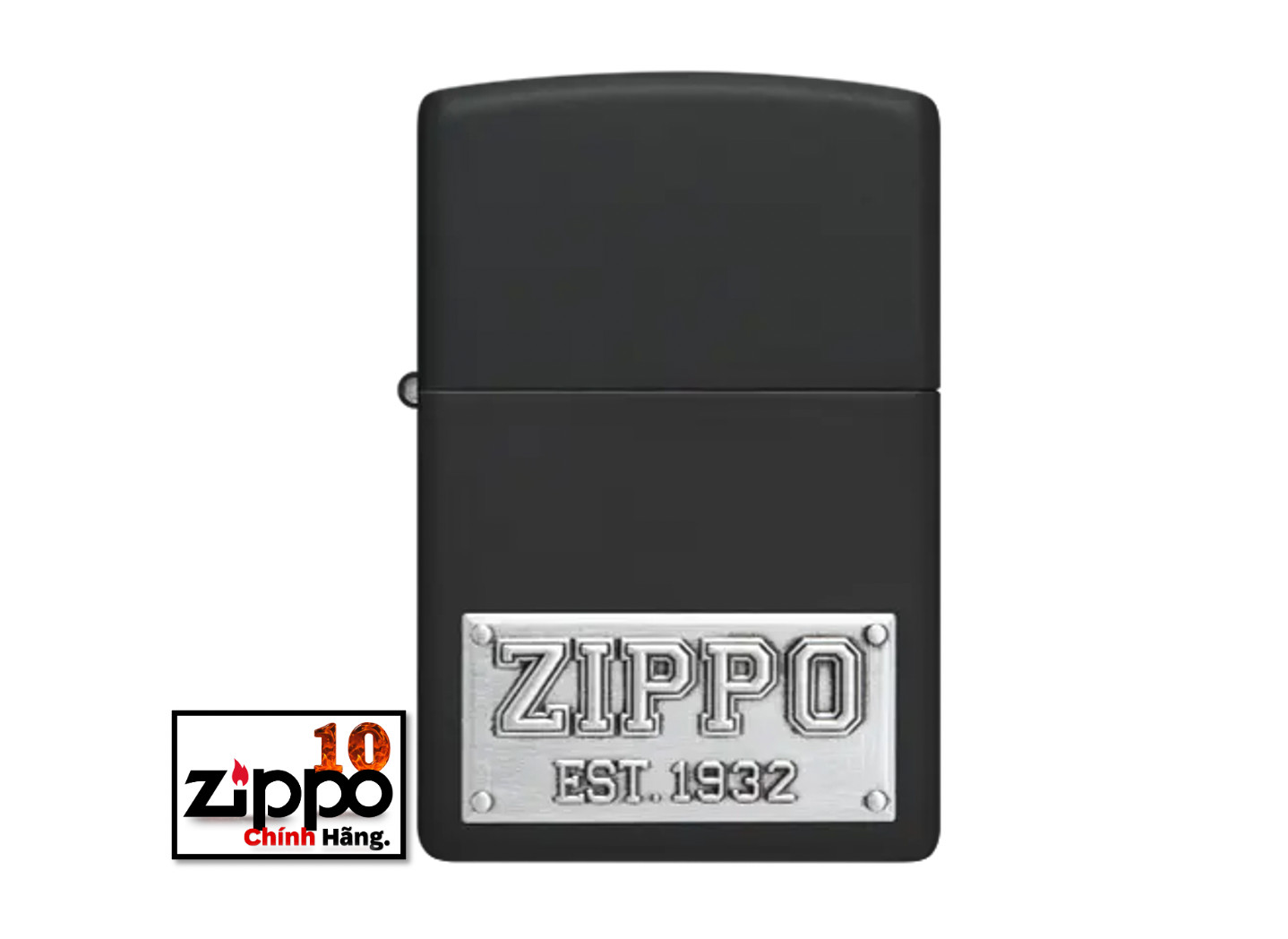 Bật lửa ZIPPO 48689 License Plate Emblem - Chính hãng 100%