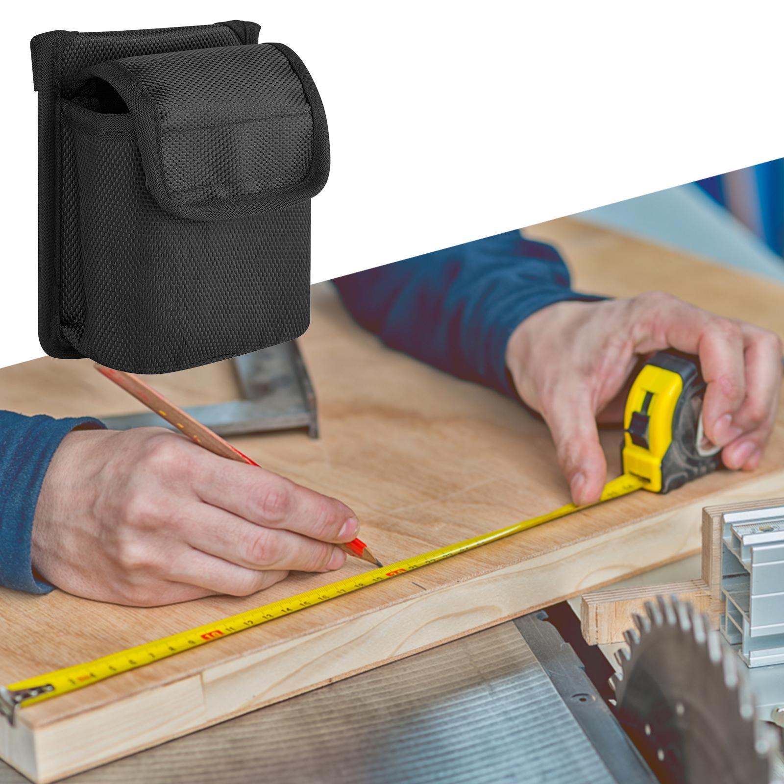 Tape Measure Pouch Tool Belt Accessory Tool Bag Organizer Handyman Work Shop