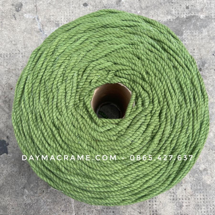 Dây Thừng Macrame Màu 3mm - 5mm Full Màu