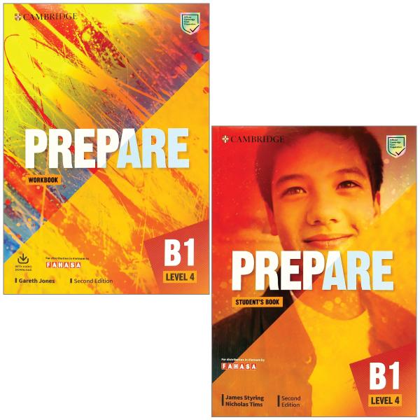 Combo Prepare B1 Level 4: Student's Book + Workbook With Audio Download