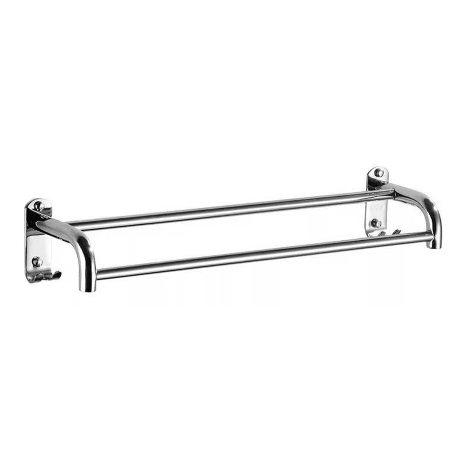 Giá để khăn tắm 2 thanh 23 inch, thanh treo khăn tắm treo tường