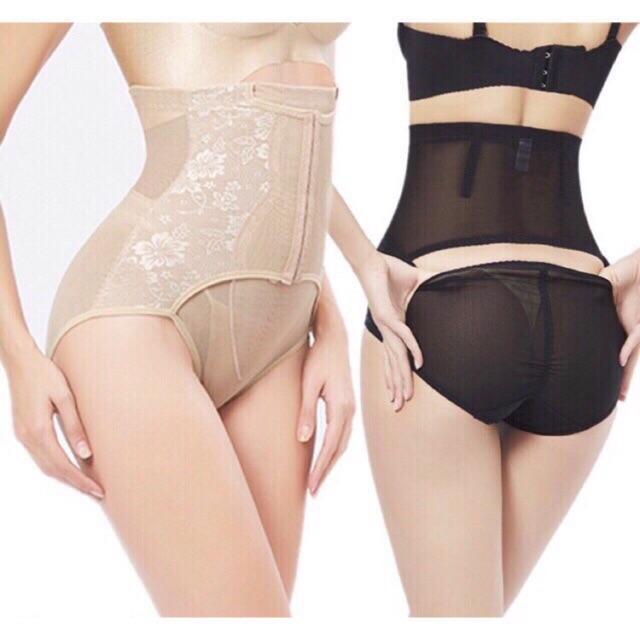 Quần Gen Nịt Bụng Cạp Cao Có Móc Cài, Giảm Mỡ, Giảm Eo Định Hình Vòng Eo 882