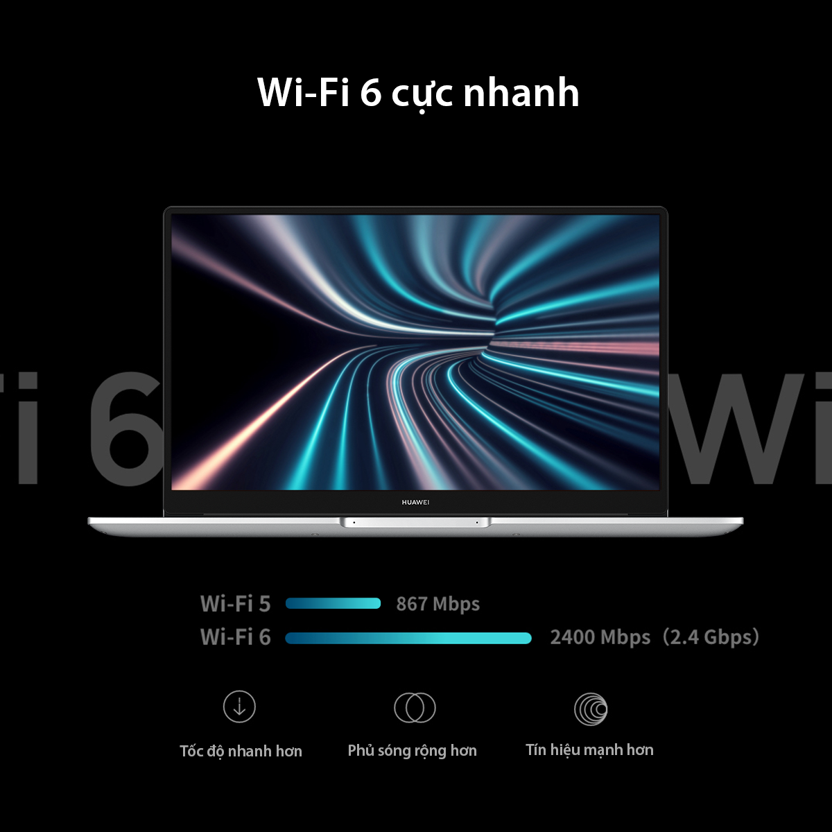 Máy Tính Xách Tay HUAWEI MateBook D 15 (8GB/512GB) | Intel Core Thế Hệ Thứ 11| Màn Hình HUAWEI Fullview | Huawei Share | Nút Nguồn Vân Tay | Hàng Chính Hãng