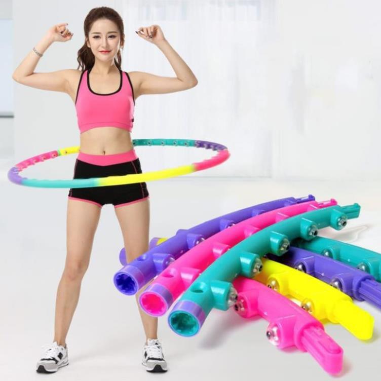 Vòng Lắc Eo Hula Hoop, Vòng Lắc Eo Giảm Mỡ Bụng, Thon Eo