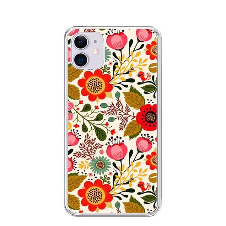 Ốp lưng dẻo cho Iphone 11 - 0172 FLOWER04 - Hàng Chính Hãng