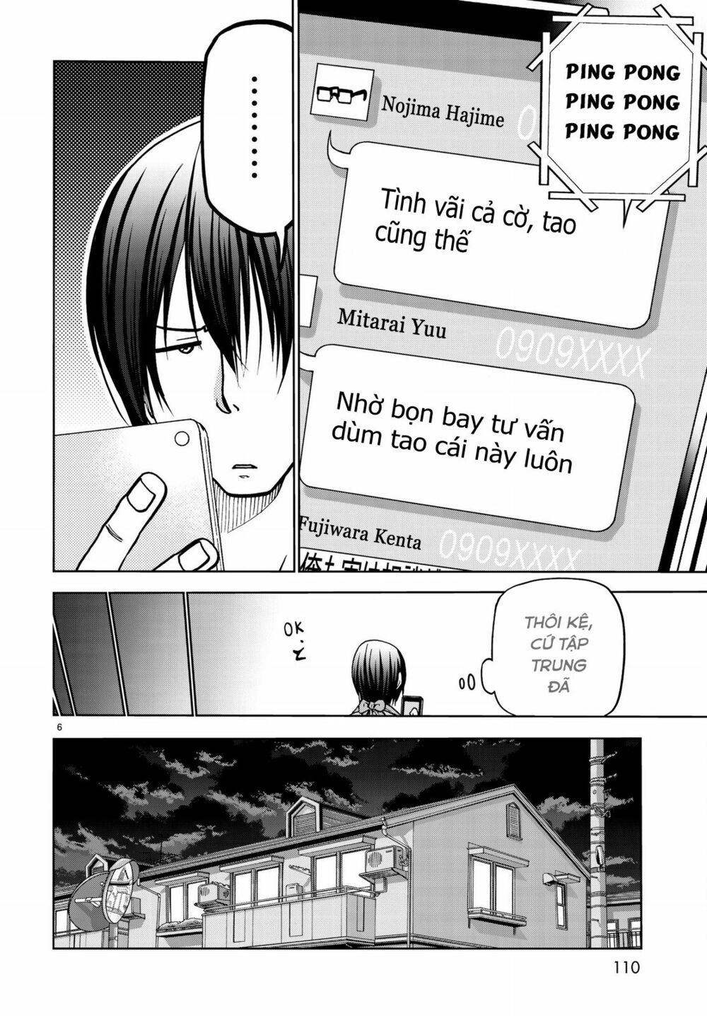 cô gái thích lặn - grand blue chapter 44 6