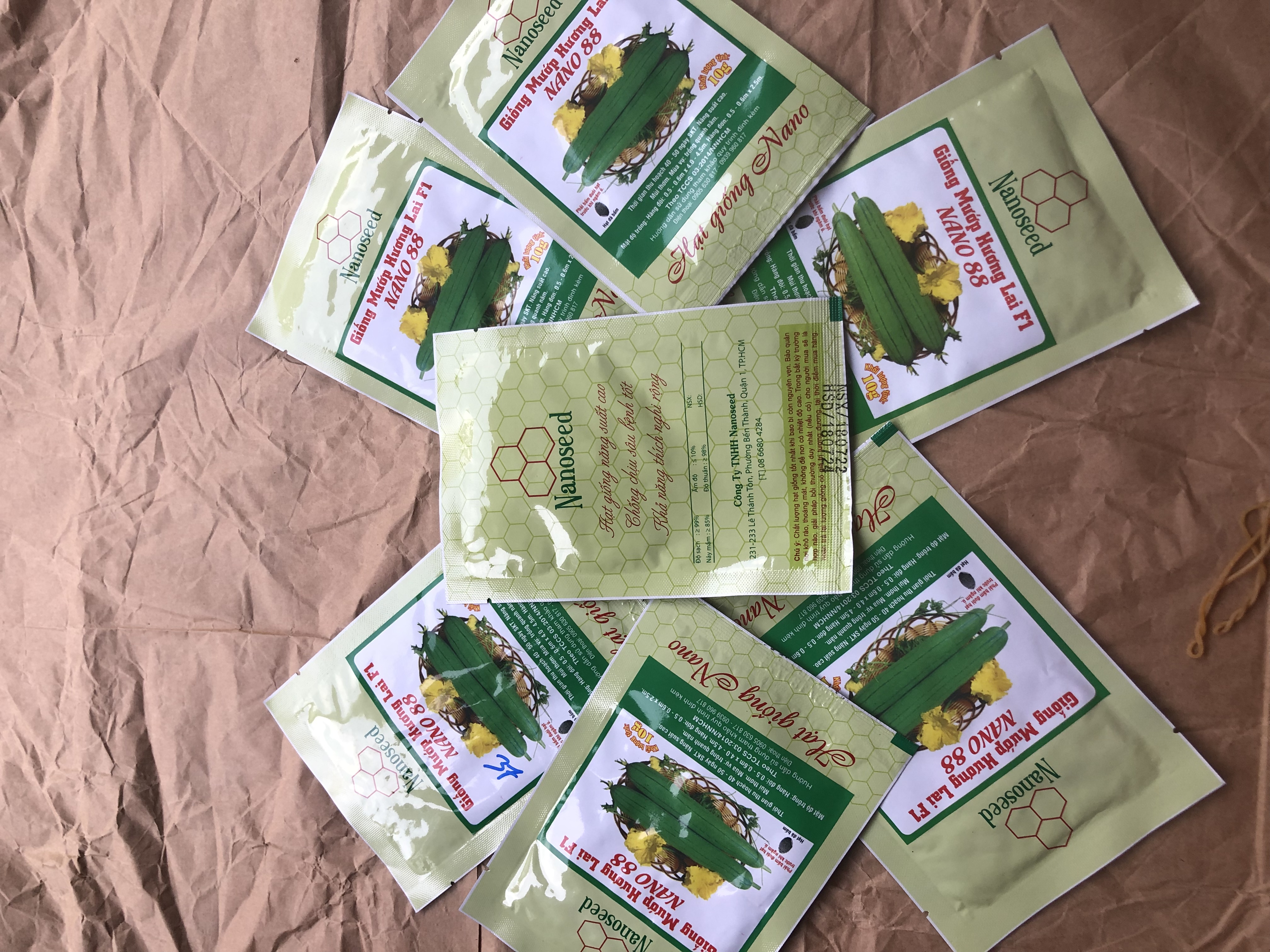 Hạt giống mướp hương Nano 88