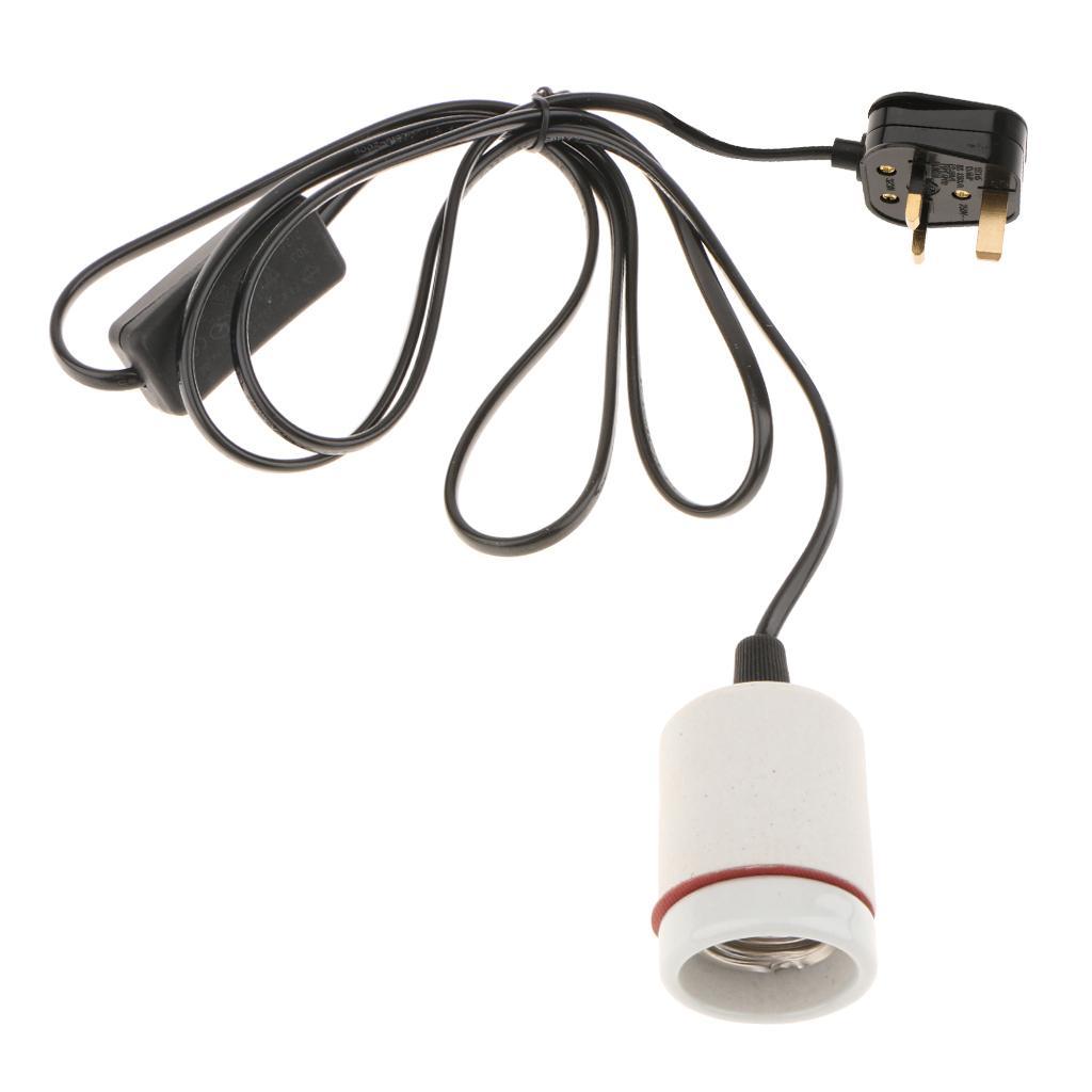 220V Reptile UVA Heat Light Bulb Night View E27 Heating Lamp-UK Plug