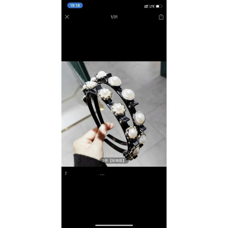 Bờm Tóc Đính Hoa Có Kẹp Giữ Tóc Tạo Độ Phồng Siêu Xinh, Xược Tóc Hot Tiktok