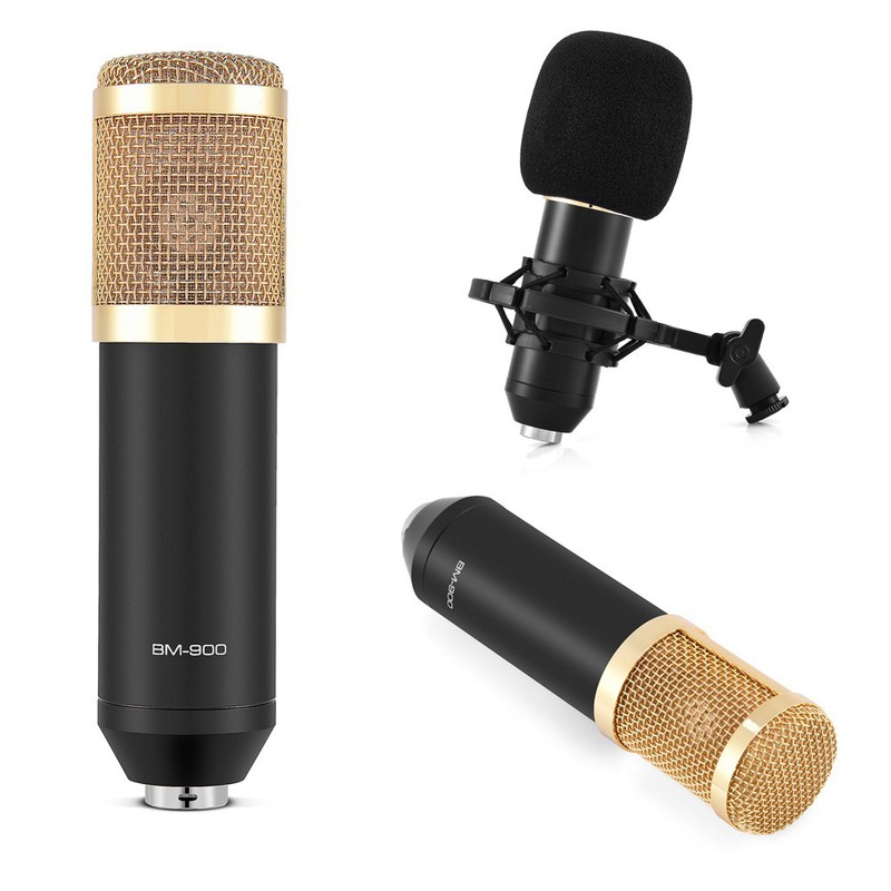 Micro karaoke thu âm chuyên nghiệp BM900