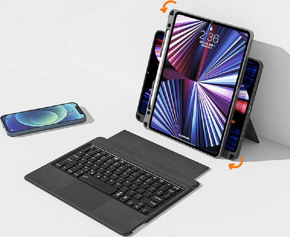 Bàn phím Wiwu Mag Touch iPad Keyboard Case cho Ipad Pro