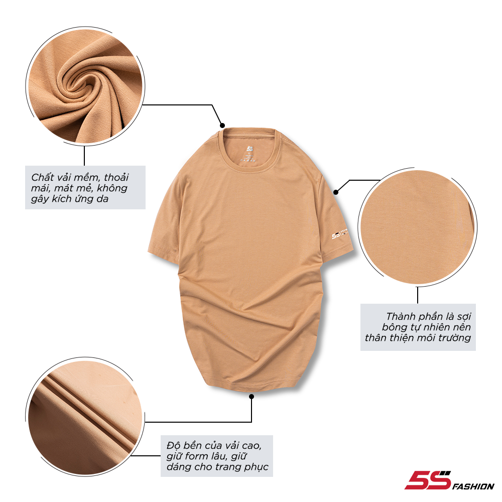 Áo Thun Nam SIPEY Cotton 5S Cổ Tròn , In Chữ Ép Nhiệt, Co Giãn Thoải Mái, Mát, Dày Dặn, Phom Chuẩn ..