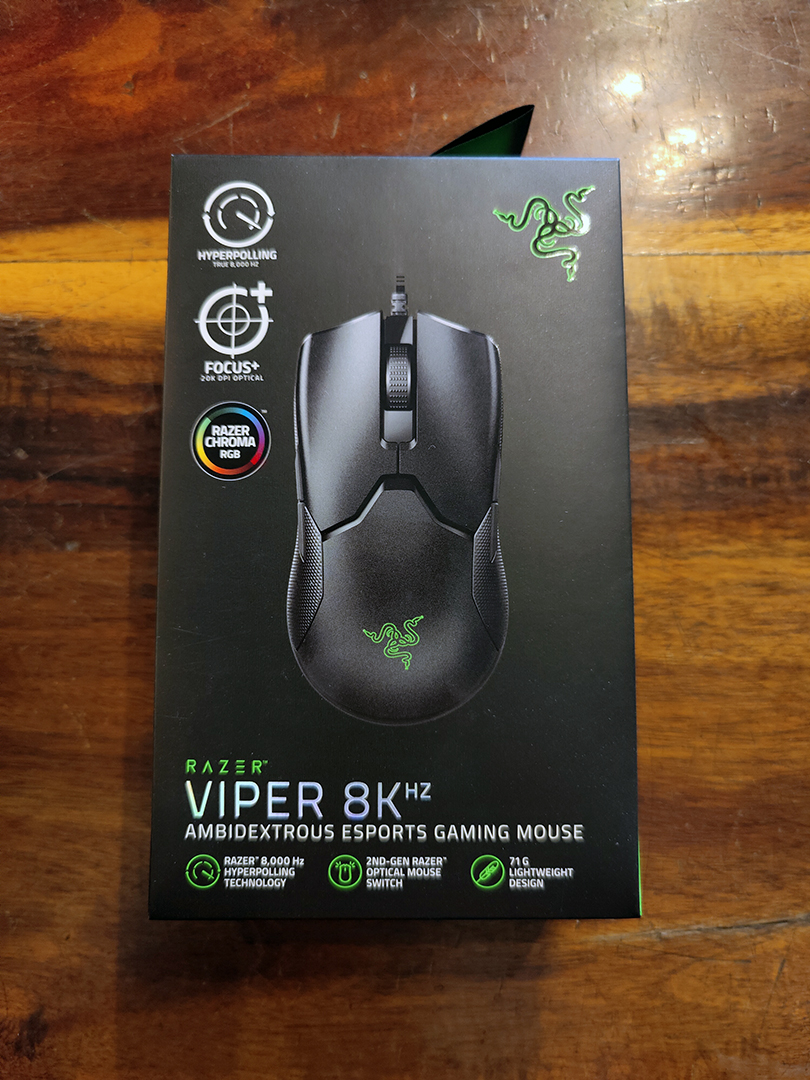 Chuột Razer Viper 8KHz Gaming Mouse_ RZ01-03580100-R3M1- HÀNG CHÍNH HÃNG