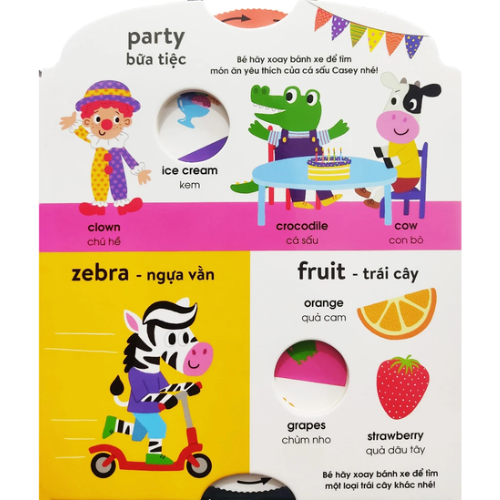 Cuốn Sách Đầu Tiên Của Bé - ABC - Dành Cho Bé Từ 3-5 Tuổi