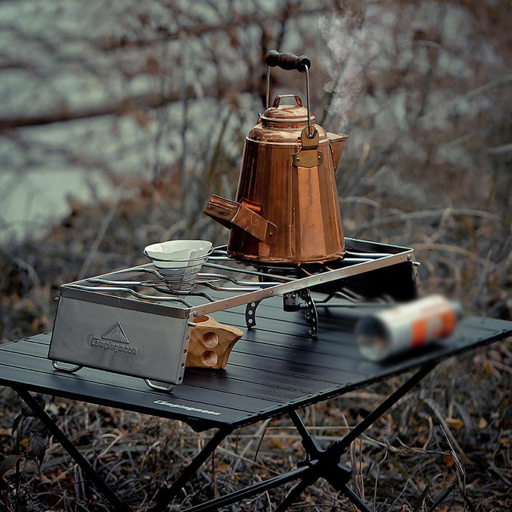 Vỉ Nướng Bbq Dạng Bàn Mini Théo Không Gỉ Campingmoon