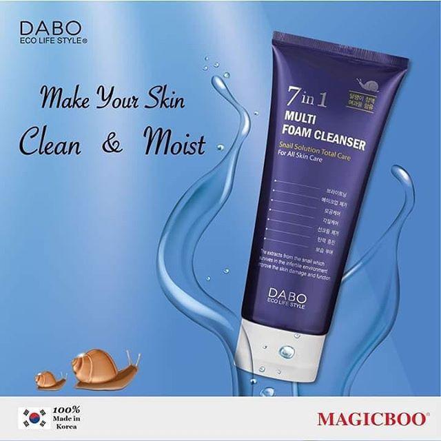 Sữa Rửa Mặt DABO Hàn Quốc 7 tác dụng Multi Foam Cleanser 180ml