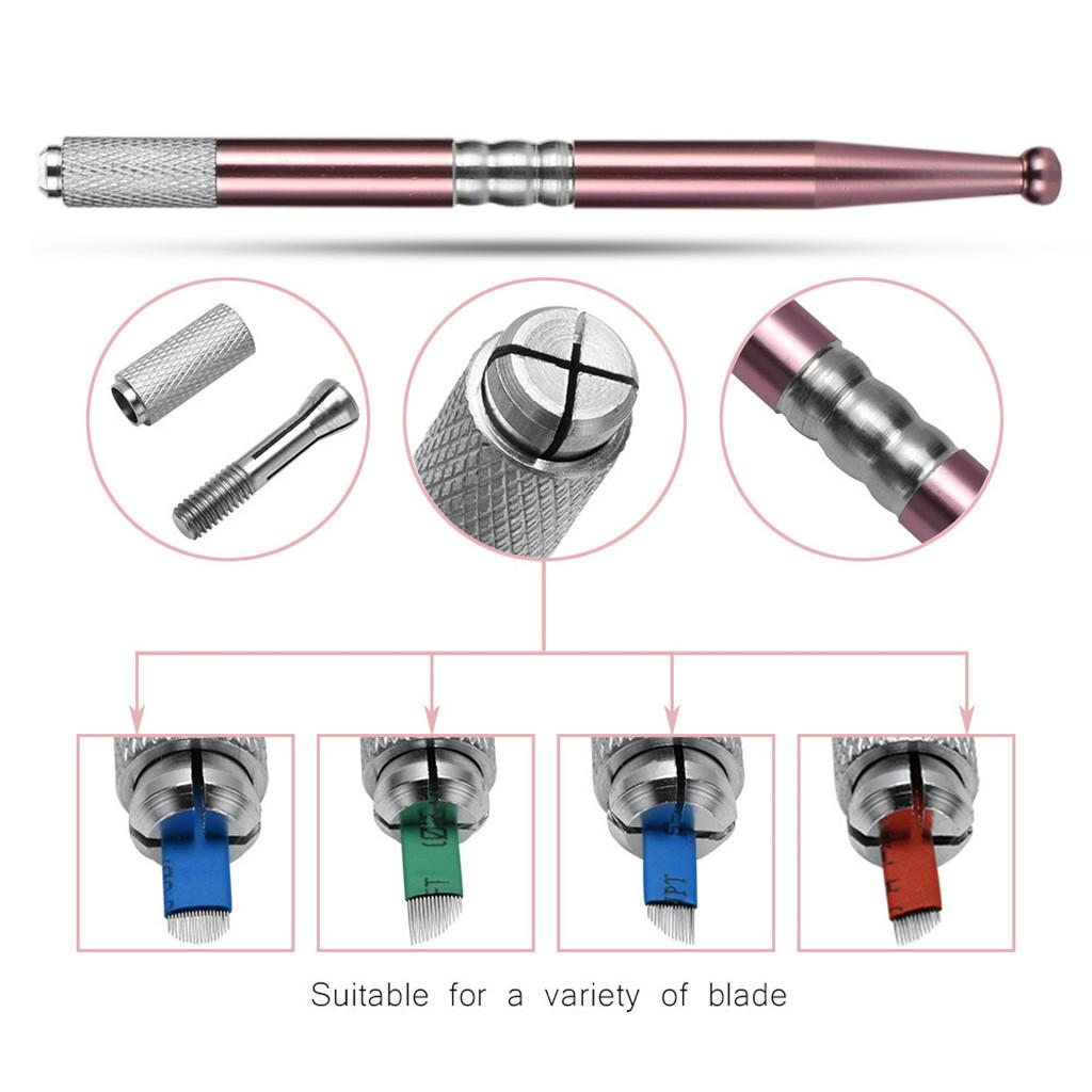 Pro Microblading  Training Kit Eyebrow Practice Exercise Tools Pink