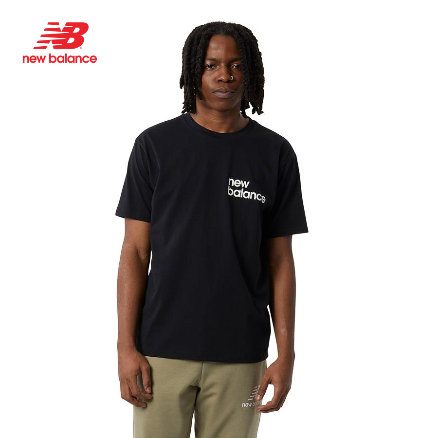 Áo thun thời trang nam New Balance LIFESTYLE T-SHIRT M BLACK - MT23513BK (form quốc tế)
