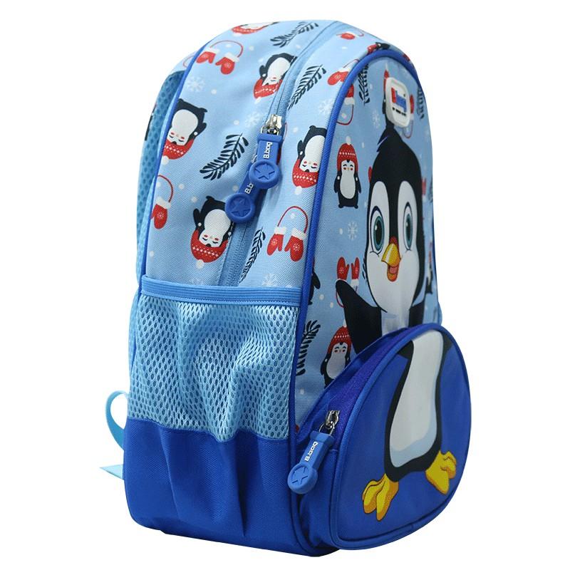 Balo mẫu giáo B.Bag Buddy-Penguin Xanh dành cho bé 3-5 tuổi,trẻ mẫu giáo,đáng yêu,dễ thương B-12-101