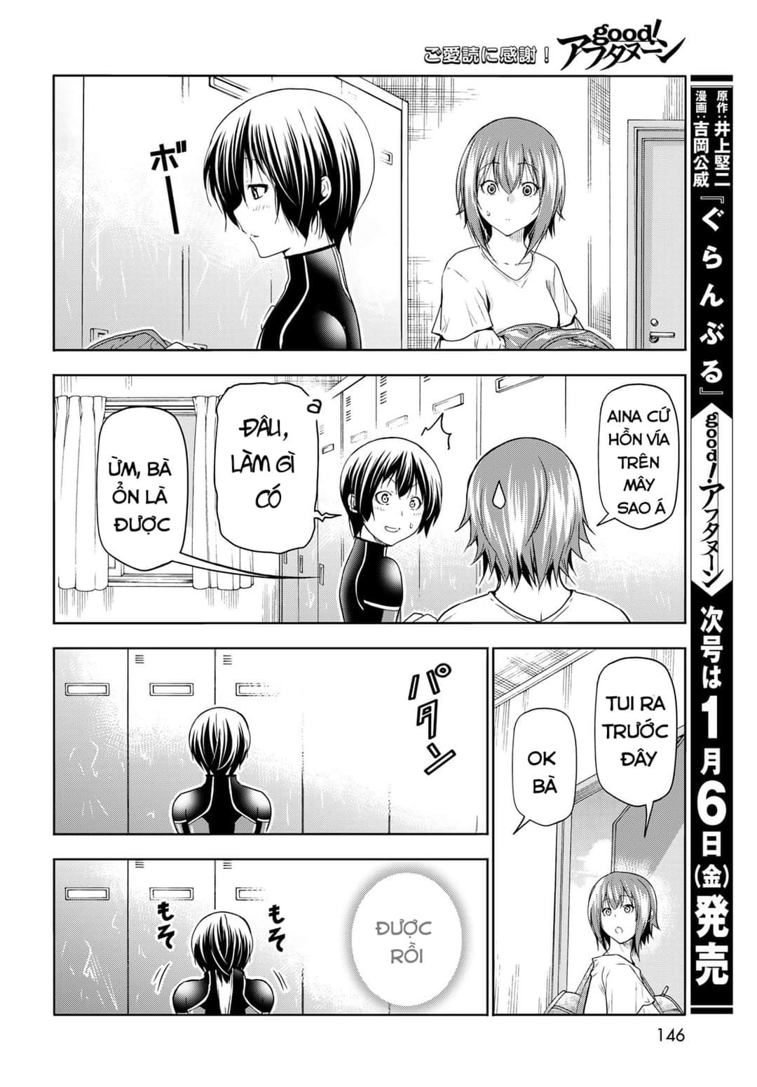 cô gái thích lặn - grand blue chapter 81 53