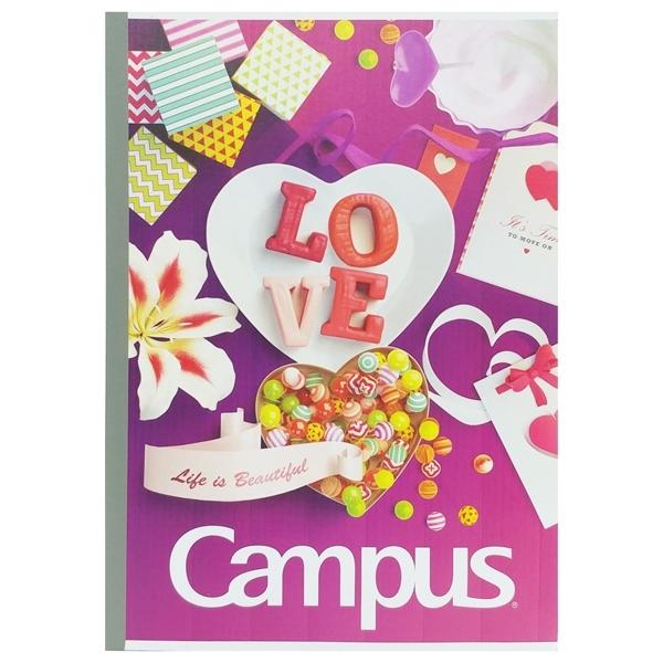 Combo 5 Tập Gift B5 Kẻ Ngang 120 Trang ĐL 58-65g/m2 - Campus NB-BGIF120 (Mẫu Màu Giao Ngẫu Nhiên)