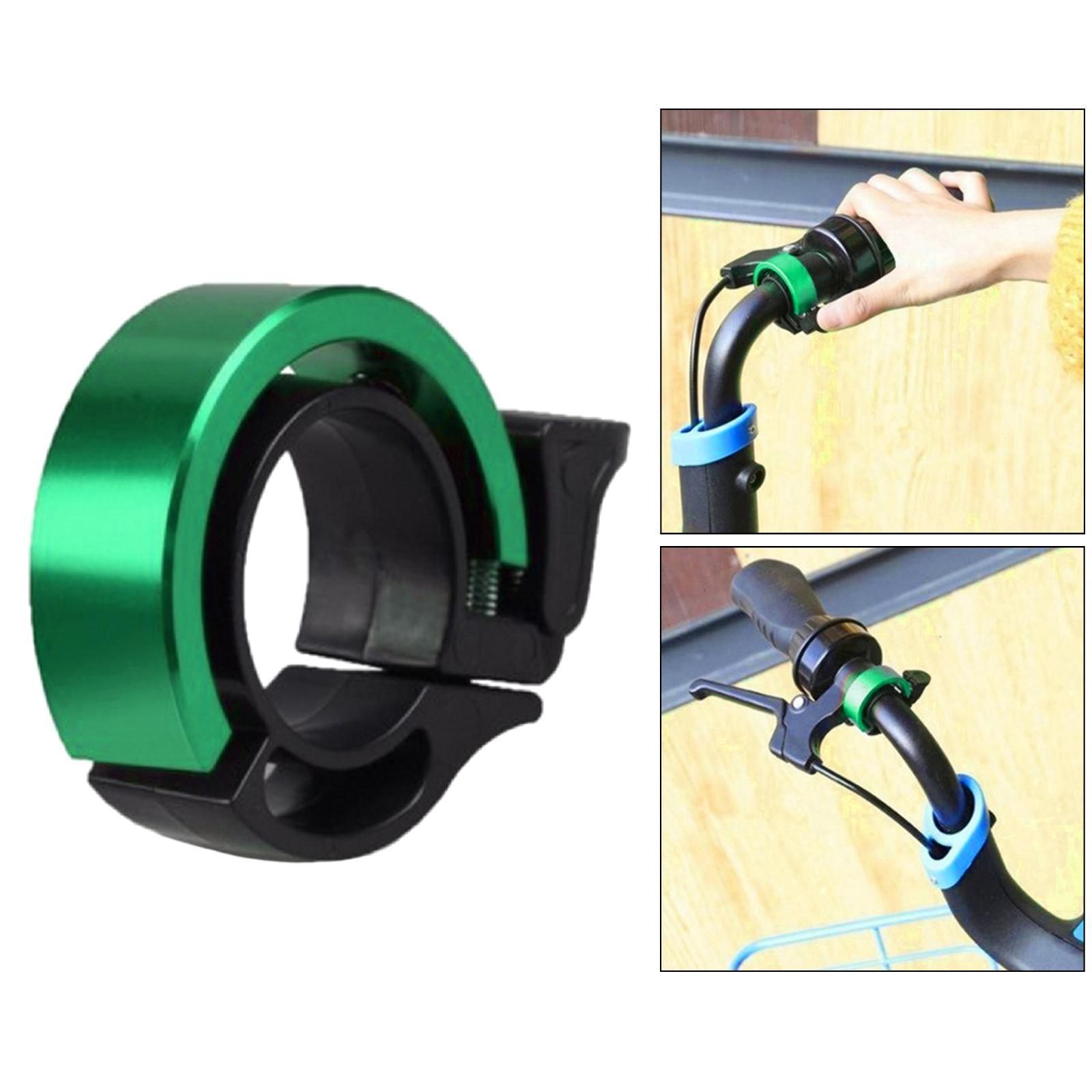 2x90db  Rings Bell  Bike Handlebar Invisible  Hooter Green