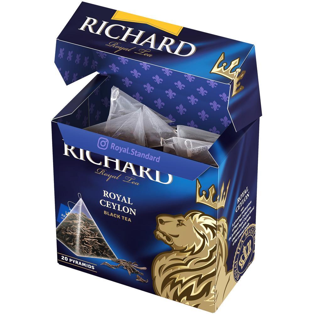 Trà Đen Ceylon Túi Lọc Thượng Hạng Hiệu Richard  – Tea Richard Royal Ceylon