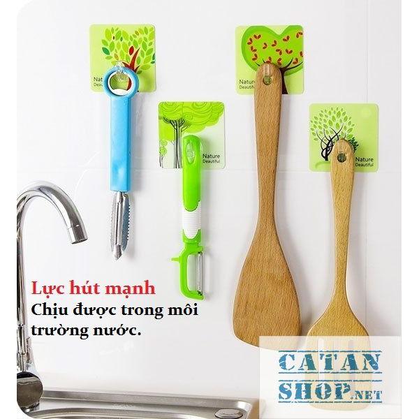 Combo 10 Móc dán tường 3D siêu chắc chắn, MÓC DÁN THẦN THÁNH đa năng siêu chịu lực