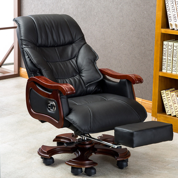 Ghế Giám Đốc Cao Cấp, Ghế Da Văn Phòng Hiện Đại, Ngả Lưng - Chân Xoay - Giá Tốt - Massage 7 Điểm, Ghế Chủ Tịch Làm Việc Hiện Đại giá rẻ