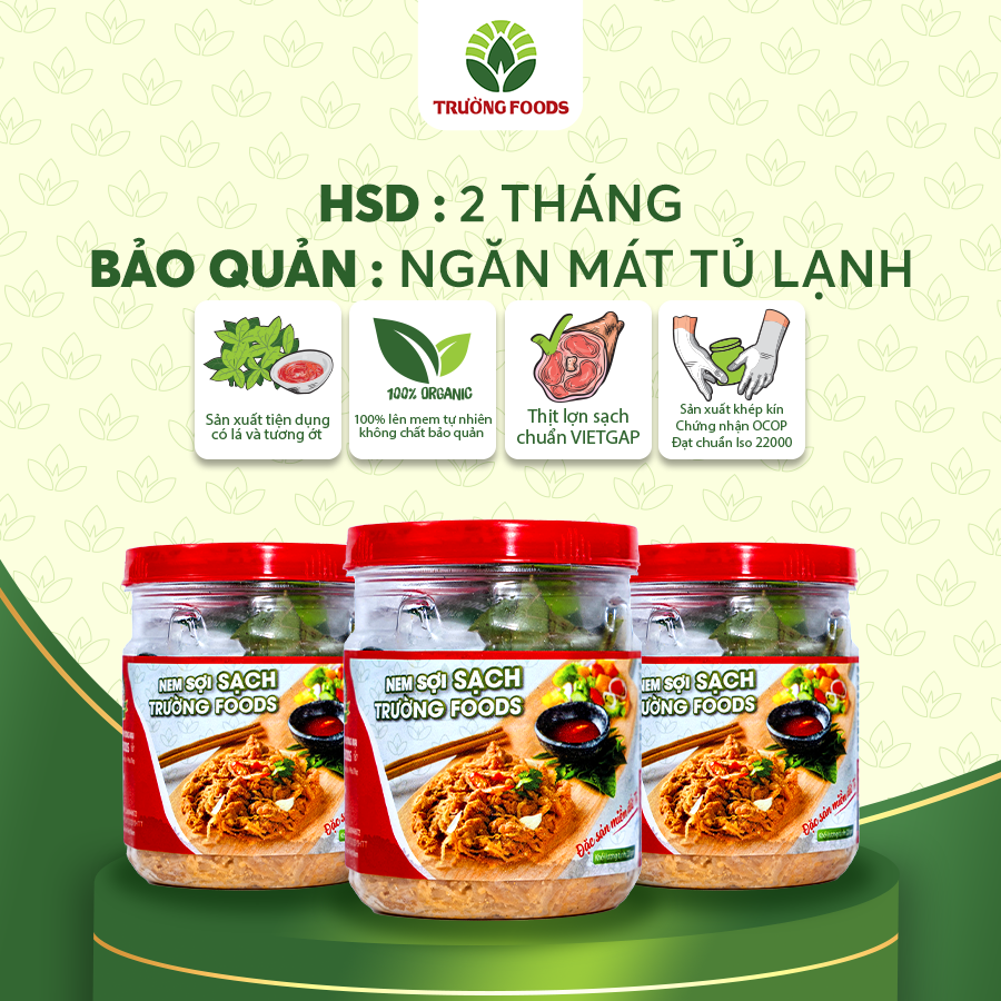 Nem Sợi Trường Foods 180g