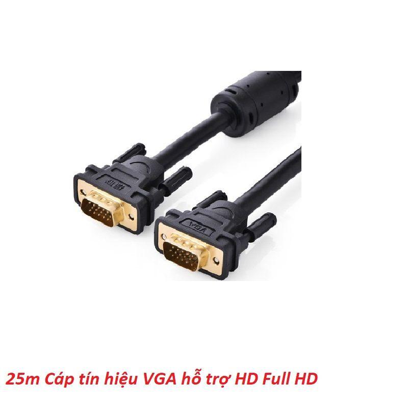 Ugreen UG11639VG101TK 25m Cáp tín hiệu VGA hỗ trợ HD Full HD - HÀNG CHÍNH HÃNG