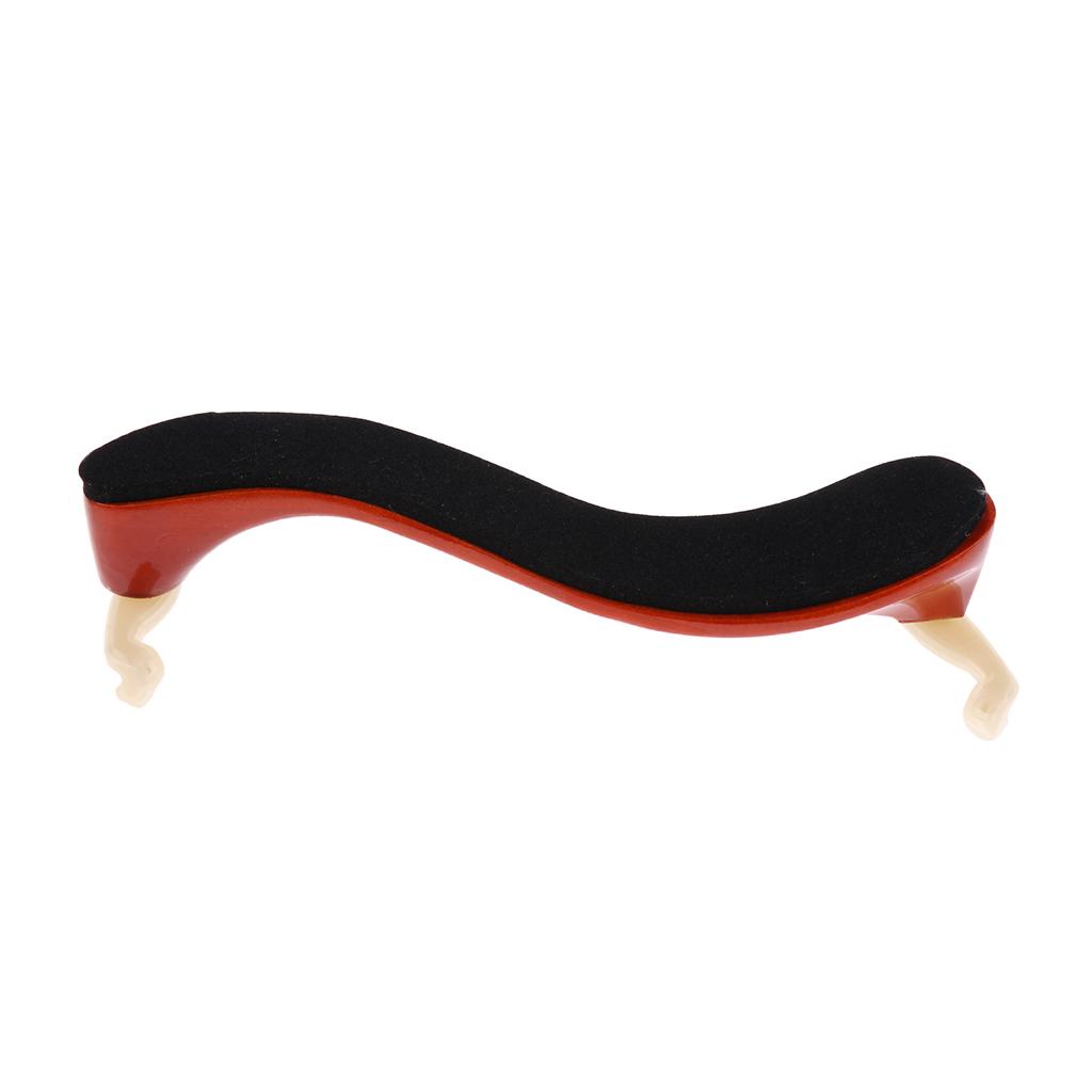 Wooden Violin Fiddle Replacement Shoulder Rest for 4/4 3/4 Scale Violin
